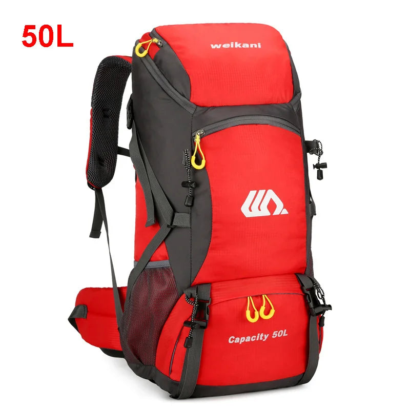 50L Waterproof Travel Backpack for Hiking Camping Climbing Outdoor Adventures