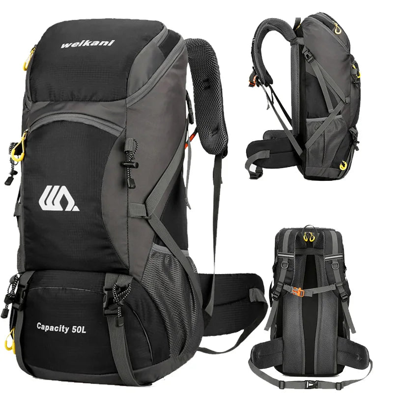 50L Waterproof Travel Backpack for Hiking Camping Climbing Outdoor Adventures