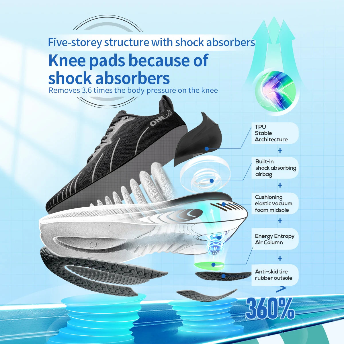 Trail Running Shoes for Winter Outdoor Sports Adventures