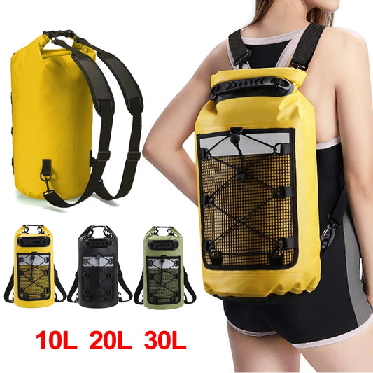 Waterproof Dry Bag Backpack for Swimming Kayaking Boating Outdoor Adventures