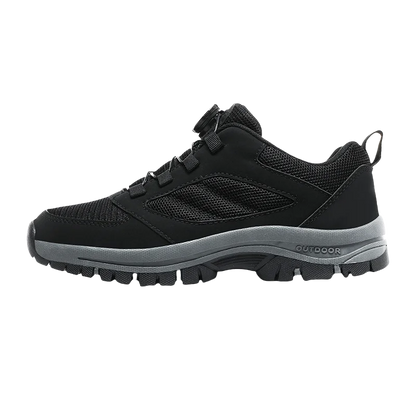 Men’s Anti-Slip Hiking Shoes with Rotating Buckle Design
