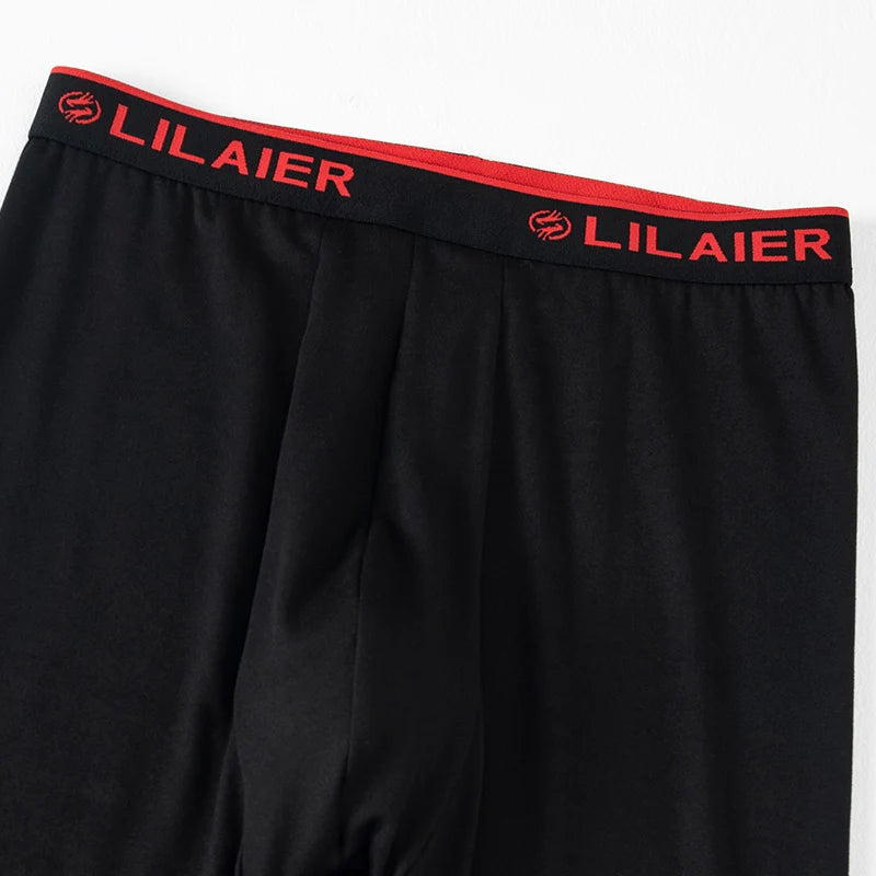 Men’s Thermal Underwear Set for Casual Winter Sports Activities