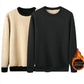 Men’s Warm Fleece Base Shirt for Winter Casual Comfort