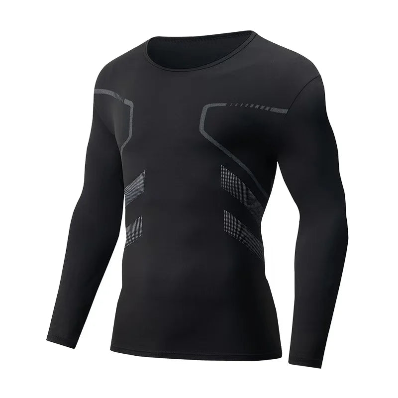 Men’s Thermal Underwear Set for Casual Winter Sports Activities