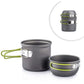 Portable Camping Cookware Set for Hiking Outdoor Cooking Adventures