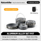 Portable Camping Cookware Kit for Outdoor Picnic Cooking Adventures