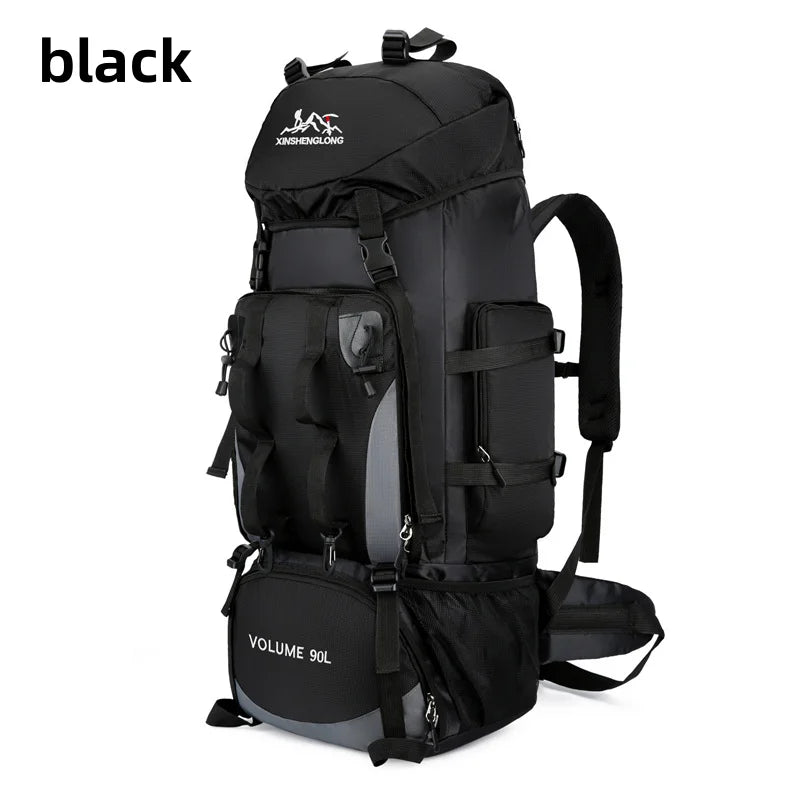 90L Waterproof Hiking Backpack for Camping Travel Adventures