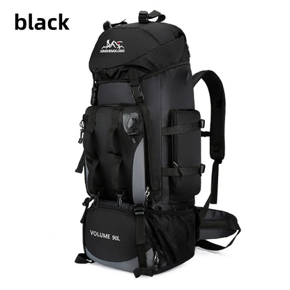 90L Waterproof Hiking Backpack for Camping Travel Adventures