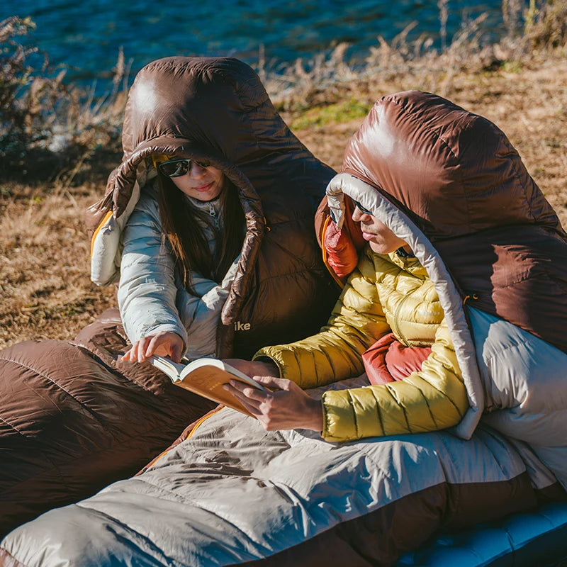 Ultralight Duck Down Sleeping Bag for Four-Season Outdoor Adventures