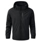 Men’s Waterproof Hooded Raincoat for Hiking Outdoor Adventures