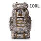 80L Tactical Backpack for Hiking Camping Travel Adventures