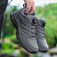 Men’s Anti-Slip Hiking Shoes with Rotating Buckle Design