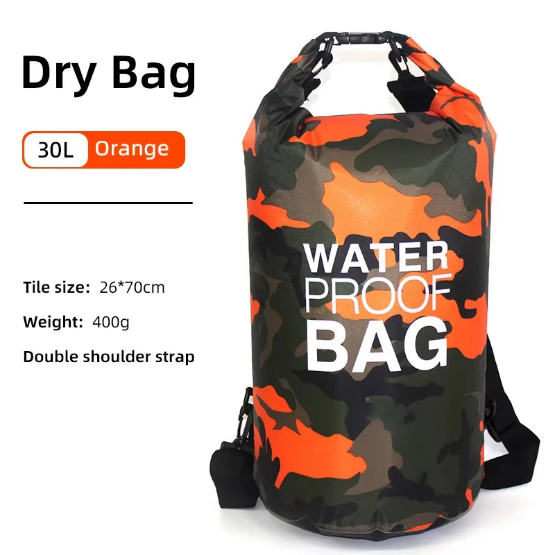 Waterproof Dry Bag Backpack for Swimming Kayaking Outdoor Adventures
