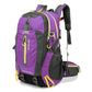 40L Water Resistant Hiking Backpack with Laptop Compartment Travel Daypack