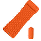 Ultralight Inflatable Camping Sleeping Pad with Built-In Pillow