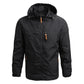 Men’s Waterproof Tactical Windbreaker for Outdoor Climbing Adventures