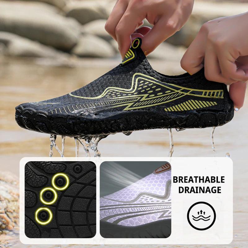 Quick-Dry Aqua Water Shoes for Beach Outdoor Adventures