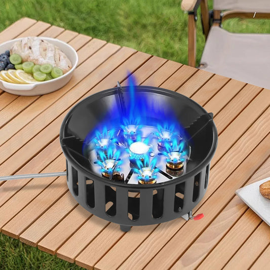 21000W Portable Butane Stove for Outdoor Camping Cooking Adventures