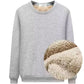 Men’s Warm Fleece Base Shirt for Winter Casual Comfort