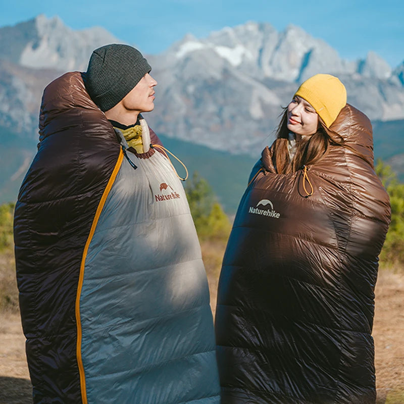 Ultralight Duck Down Sleeping Bag for Four-Season Outdoor Adventures
