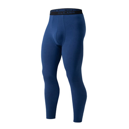 Men’s Thermal Underwear Set for Casual Winter Sports Activities