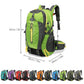 40L Water Resistant Hiking Backpack with Laptop Compartment Travel Daypack