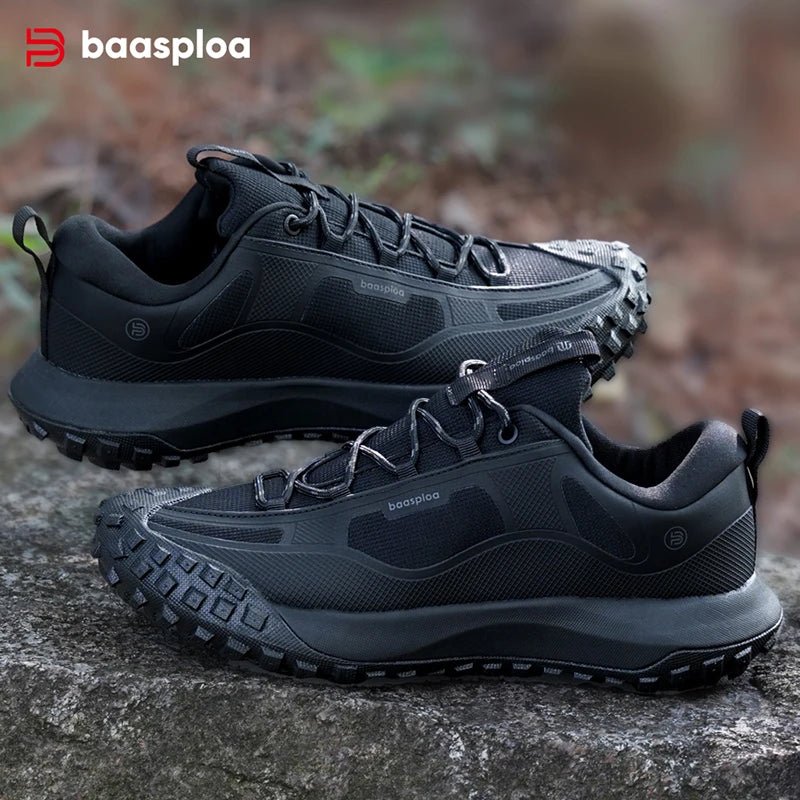 Men’s Waterproof Hiking Shoes for Camping Outdoor Walking Adventures