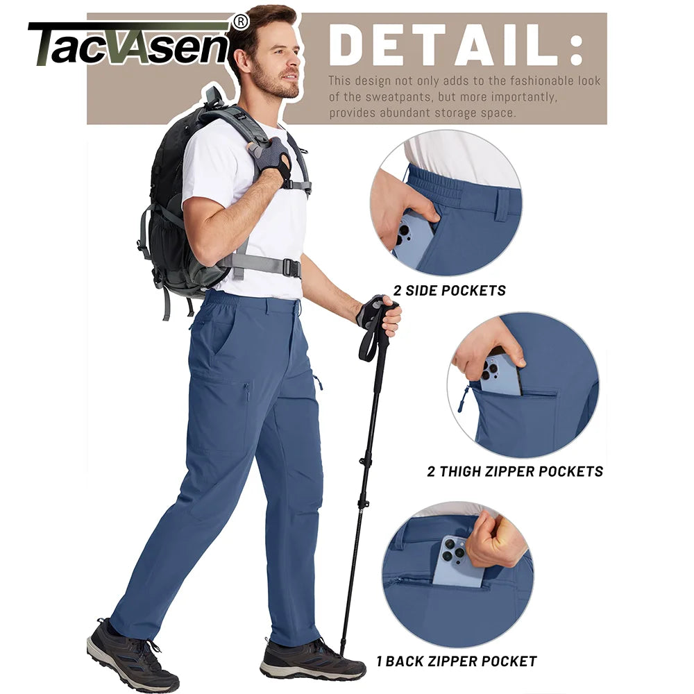Waterproof Quick-Dry Hiking Pants for Outdoor Trekking Adventures