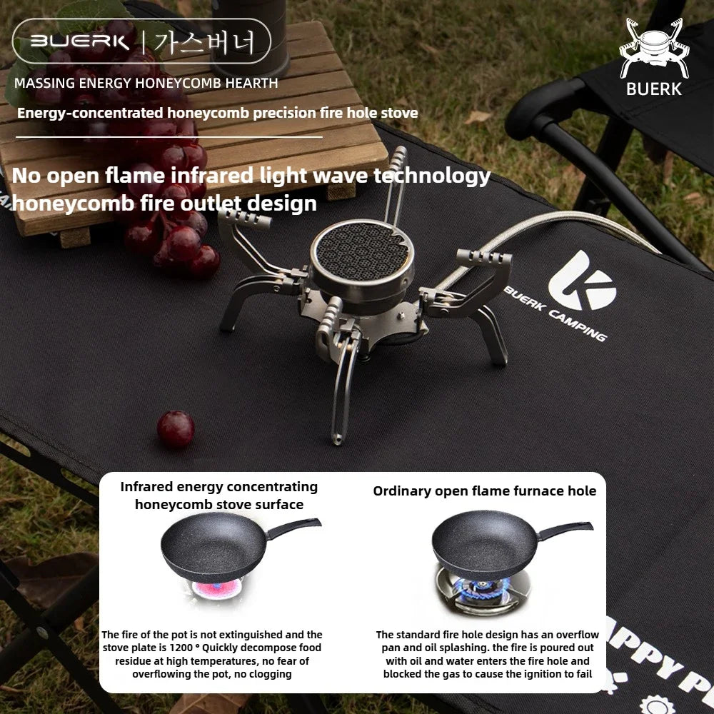 Ultralight Folding Mini Stove for Camping Outdoor Cooking Adventures