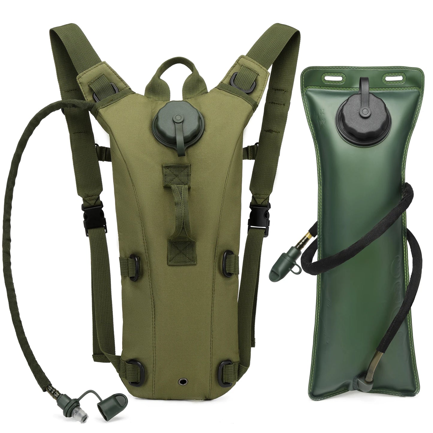 Waterproof Hydration Backpack with 3L Bladder for Outdoor Adventures