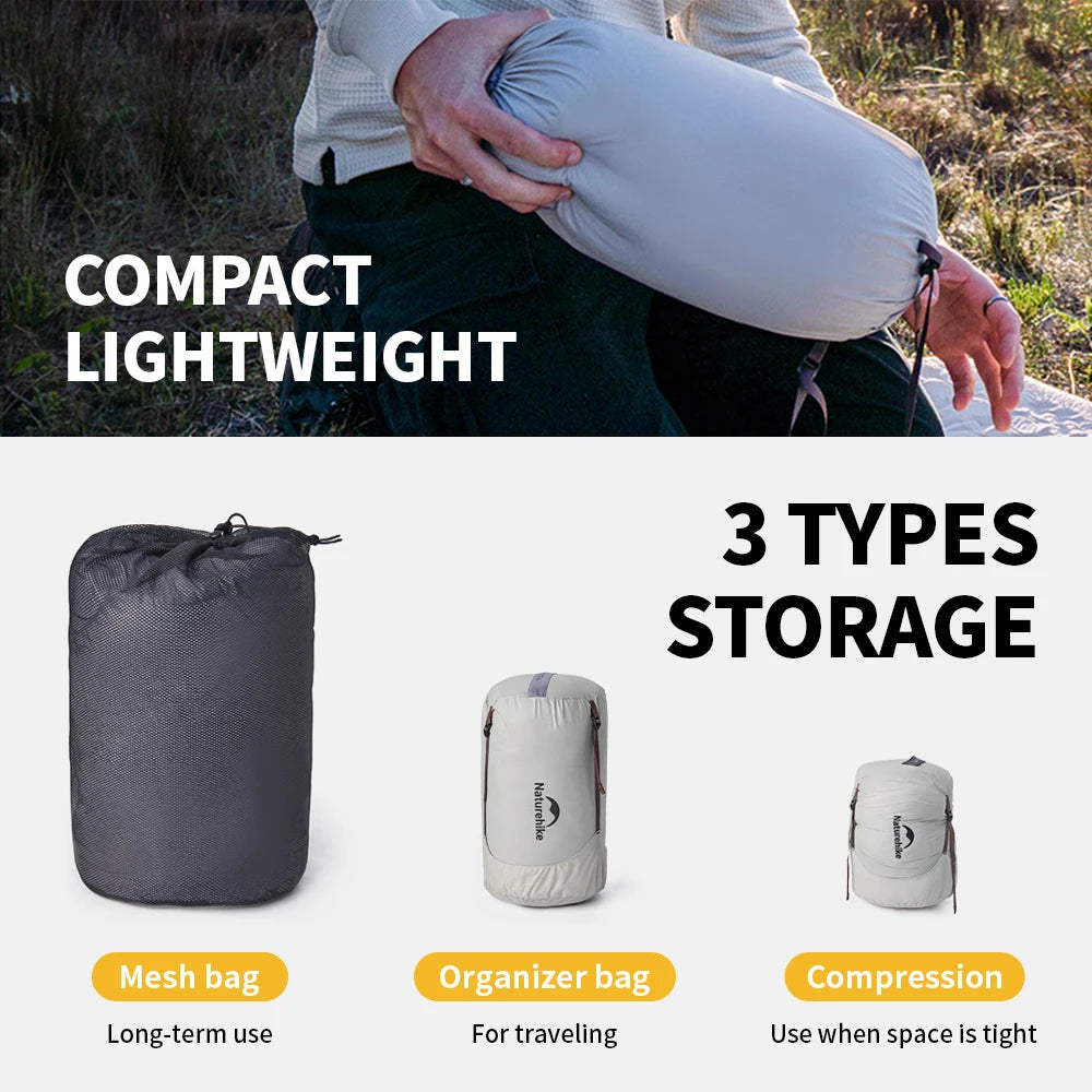 Ultralight Duck Down Sleeping Bag for Camping Hiking Travel