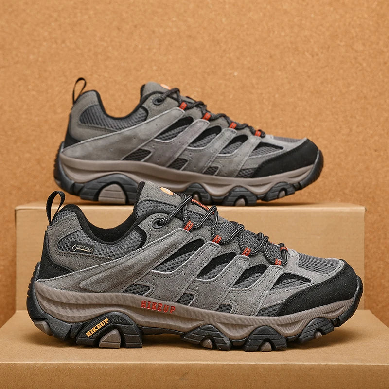 Men’s Leather Hiking Shoes for Outdoor Trekking Adventures