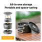 Portable Camping Cookware Kit for Outdoor Picnic Cooking Adventures