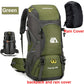 50L Waterproof Travel Backpack for Hiking Camping Climbing Outdoor Adventures