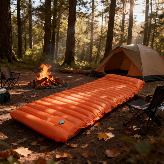 Extra Thick Self-Inflating Camping Sleeping Pad for Outdoor Adventures