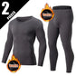 Men’s Thermal Underwear Set for Casual Winter Sports Activities