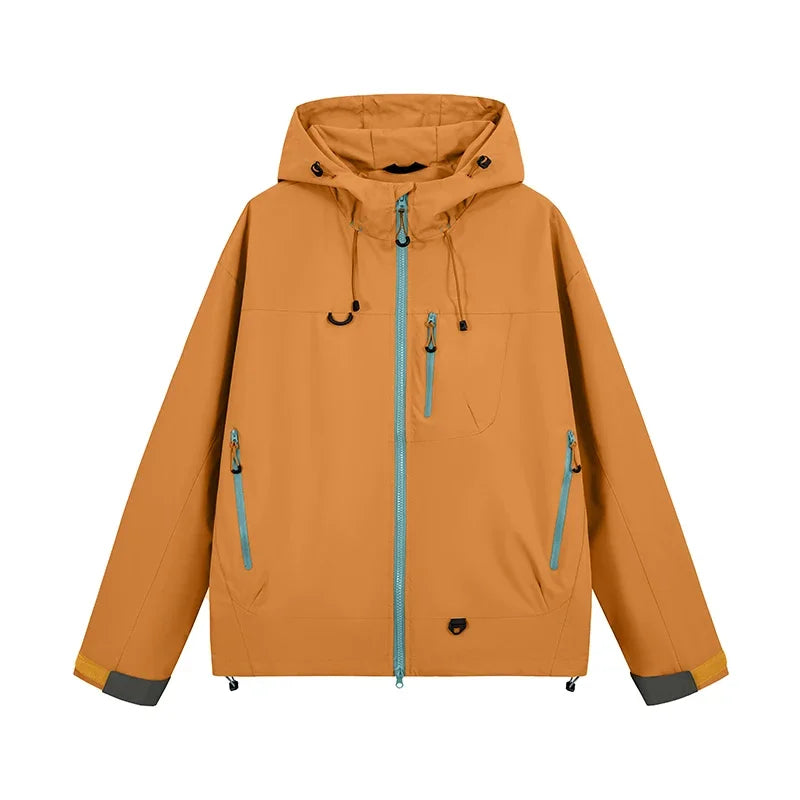 Unisex Waterproof Hiking Jacket for Camping Climbing Outdoor Adventures