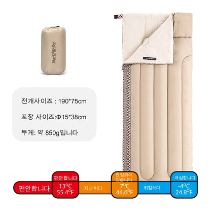 Ultralight Cotton Sleeping Bag for Camping Outdoor Travel Adventures