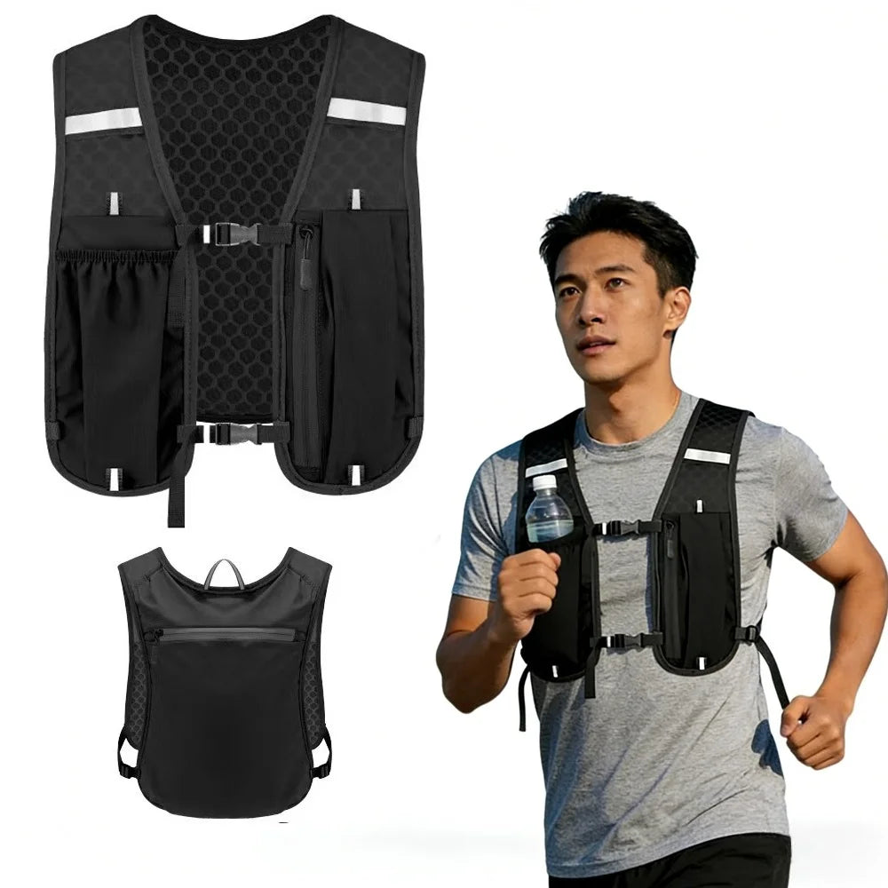 Lightweight Hydration Vest Backpack for Running Hiking Cycling Adventures