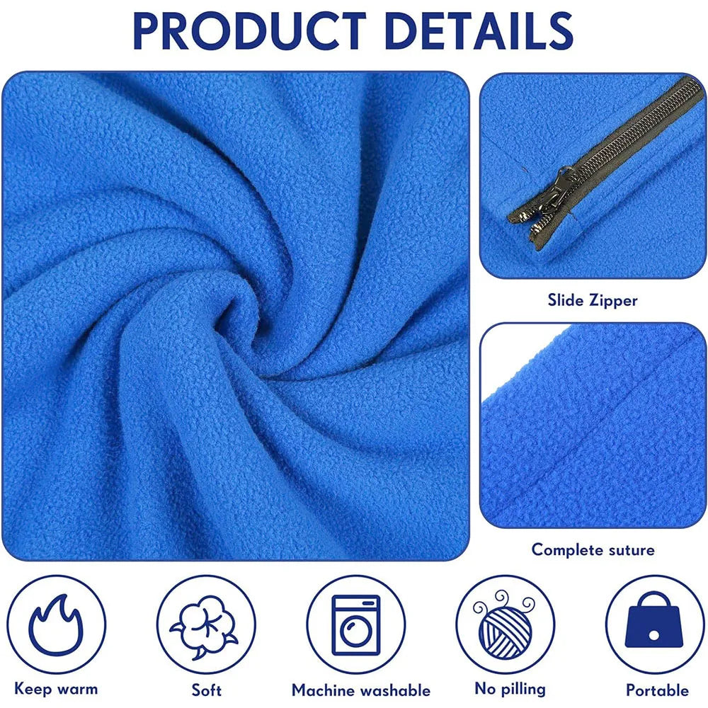 Outdoor Fleece Sleeping Bag for Camping Travel Warm Adventures