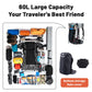 60L Waterproof Camping Backpack for Hiking Climbing Travel