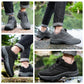 Men’s Anti-Slip Hiking Shoes with Rotating Buckle Design
