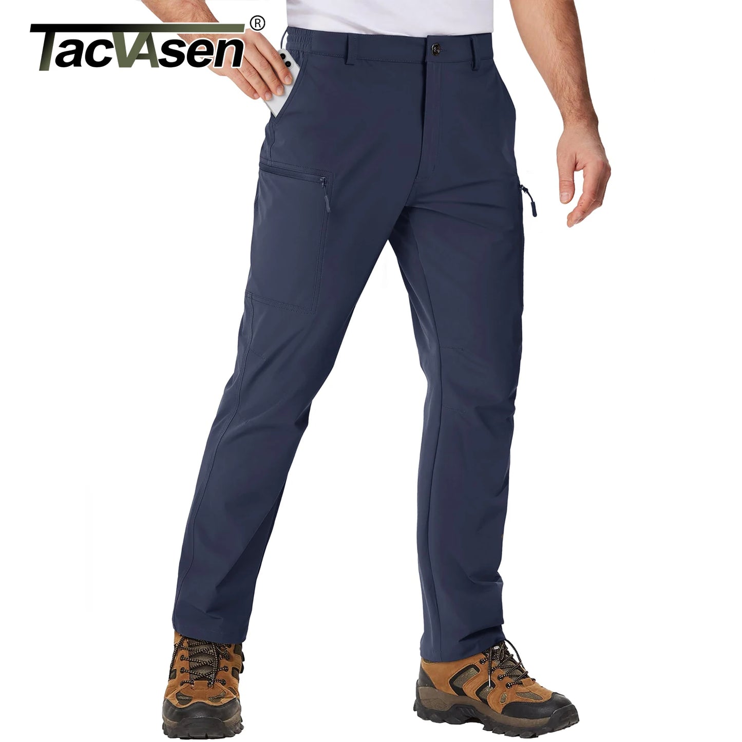 Waterproof Quick-Dry Hiking Pants for Outdoor Trekking Adventures