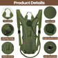 Waterproof Hydration Backpack with 3L Bladder for Outdoor Adventures