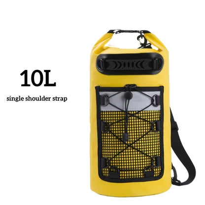 Waterproof Dry Bag Backpack for Swimming Kayaking Boating Outdoor Adventures