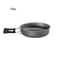 Portable Nonstick Camping Cookware Set for Hiking Outdoor Adventures