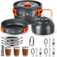 Nonstick Camping Cookware Set for Outdoor Picnic Travel Adventures