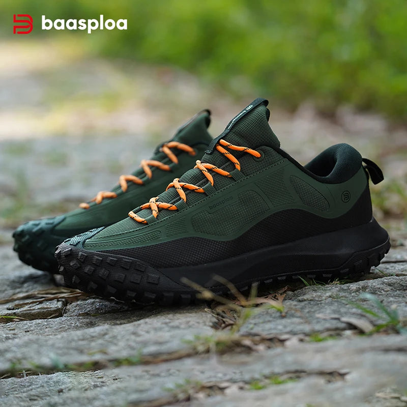 Men’s Waterproof Hiking Shoes for Camping Outdoor Walking Adventures
