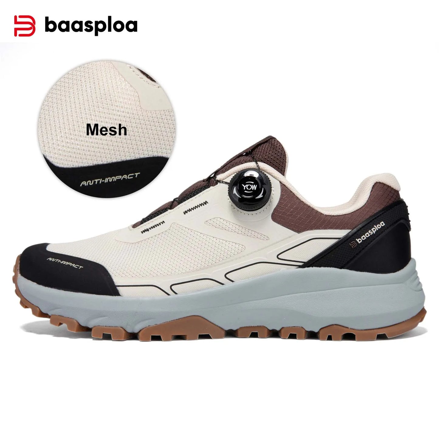 Men’s Breathable Hiking Shoes for Outdoor Walking Travel Adventures
