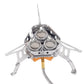 3-Burner Folding Gas Stove for Camping Outdoor Cooking Adventures